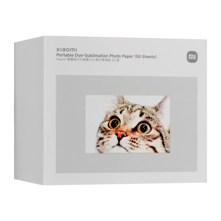 Фотобумага для сублимационной печати Xiaomi Portable Dye-Sublimation Photo Paper (50 листов) (версия Global)