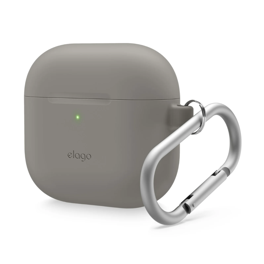 Силиконовый чехол с карабином elago Silicone Hang Case для AirPods 4