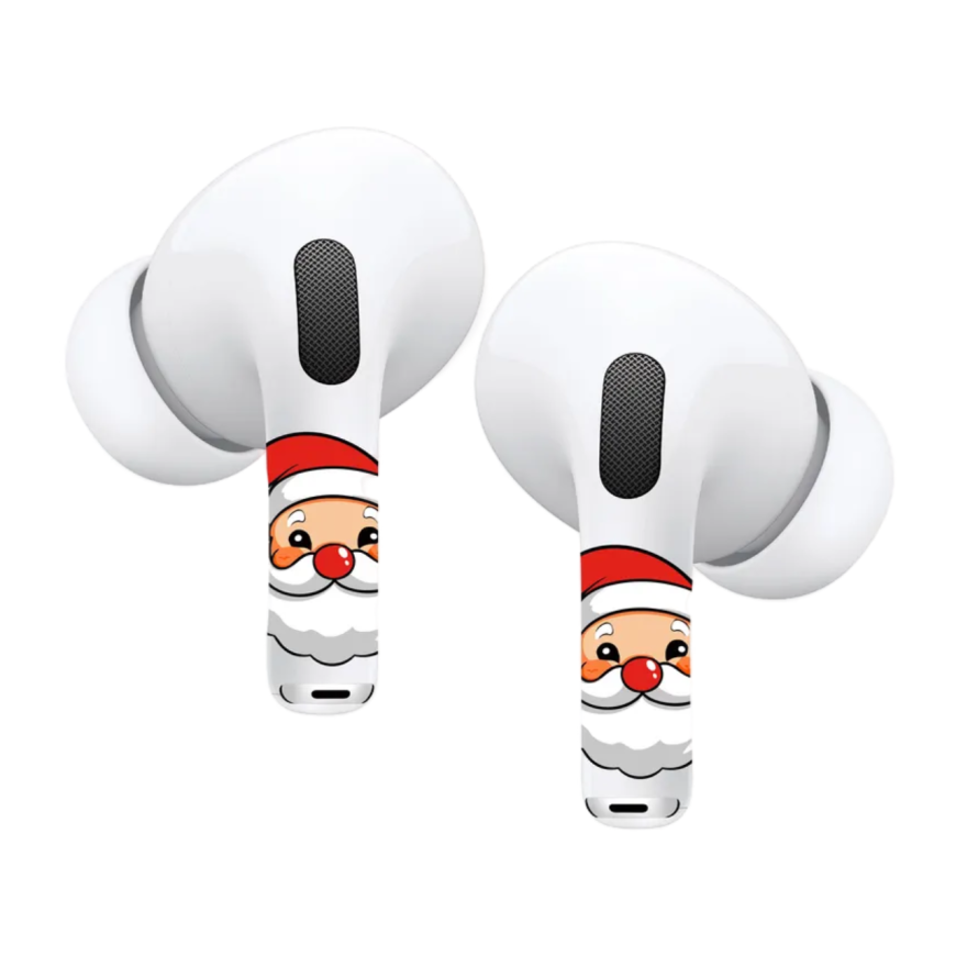 Виниловые наклейки VLP Easy Art «Санта-Клаус» для AirPods Pro 2