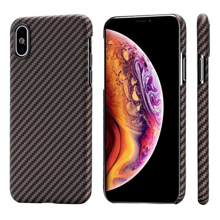 Чехол Pitaka Aramid MagCase Twill для iPhone XS Max Black-Gold