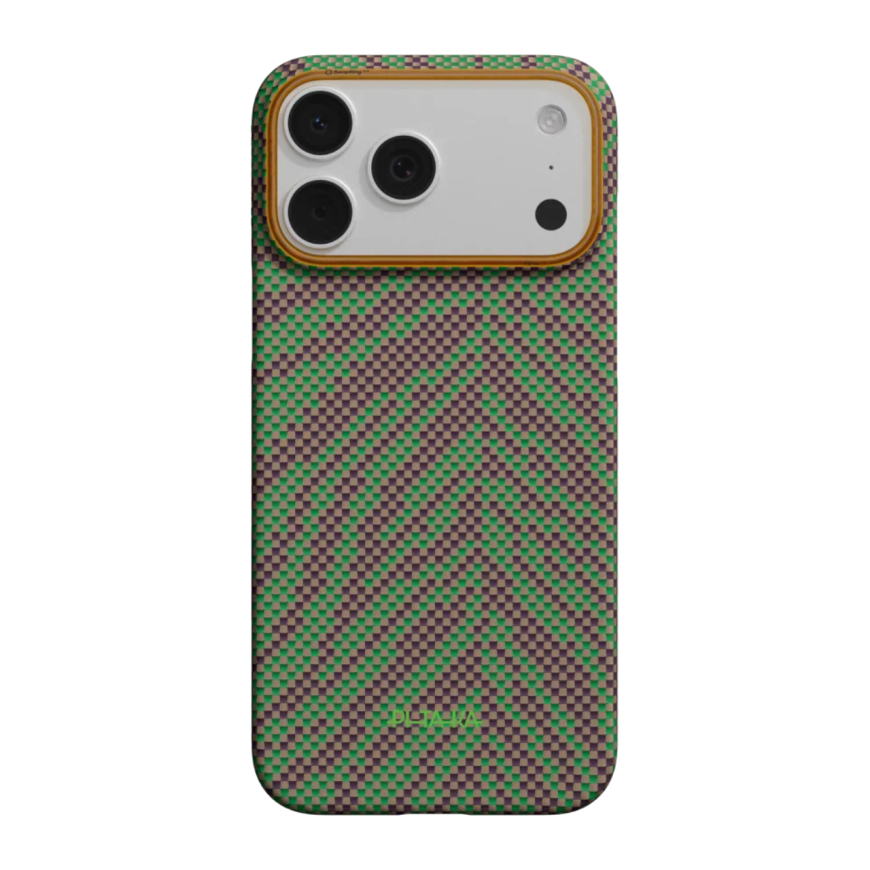 Арамидный чехол MagSafe PITAKA Breath of Veins Edge Case для iPhone 17 Pro