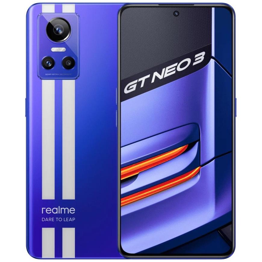 Смартфон Realme GT Neo 3 6 ГБ + 128 ГБ (Синий | Nitro Blue)