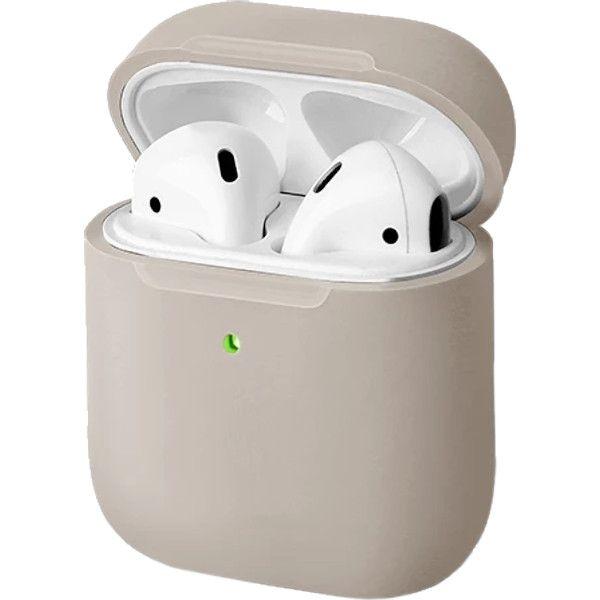 Силиконовый чехол с комплектом силиконовых амбушюр Uniq Lino для AirPods