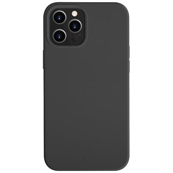 Гибридный силиконовый чехол Uniq Lino Hue для iPhone 12 Pro Max