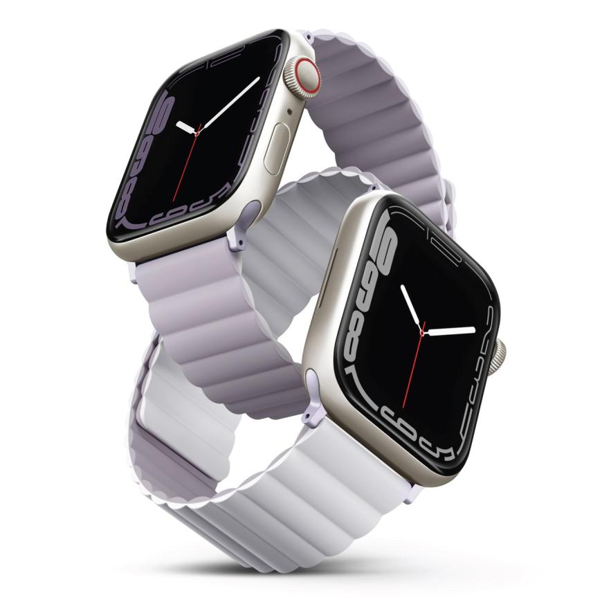 Двусторонний силиконовый ремешок UNIQ Revix для Apple Watch 38, 40, 41 и 42 мм