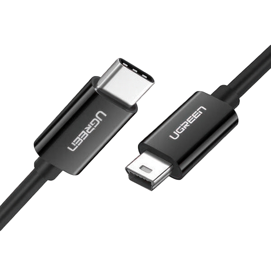 Кабель Ugreen USB-C — Mini-USB-B (1 м) (US242)