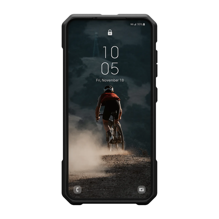 Защитный композитный чехол с поддержкой MagSafe UAG Monarch Pro для Samsung Galaxy S25 - фото 6