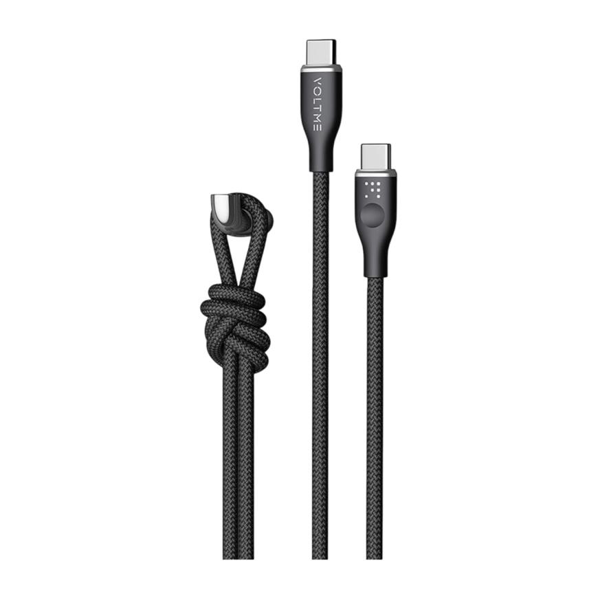 Кабель с нейлоновой оплёткой VOLTME PowerLink Rugg USB-C (1,8 м)