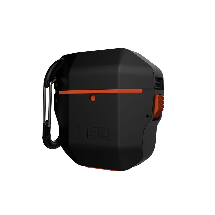 Защитный гибридный чехол с карабином UAG Hard Case для AirPods 1-го и 2-го поколений