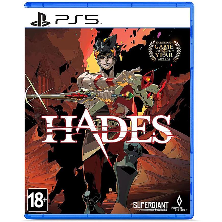 Игра Hades — стандартное издание для PlayStation 5 (интерфейс и субтитры на русском языке)