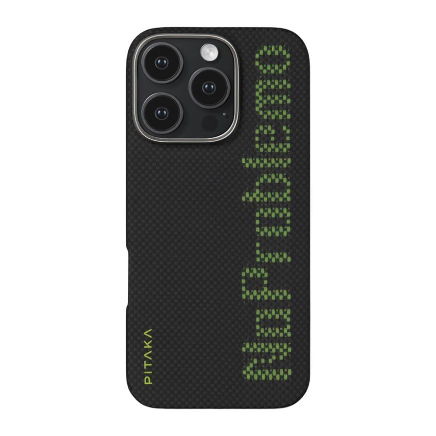Арамидный чехол MagSafe PITAKA Aries Lumintex Edge Case для iPhone 16 Pro