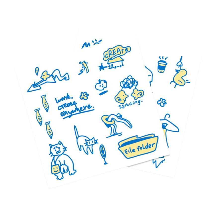 Стикеры MOFT Unbound Art Stickers