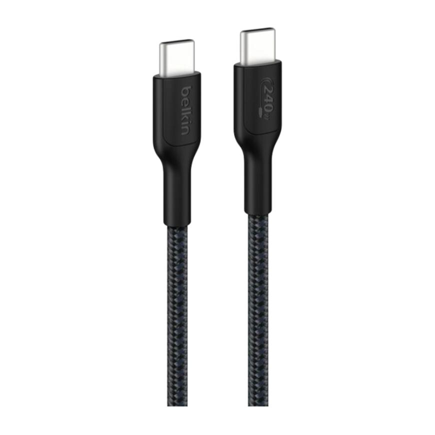 Кабель с оплёткой Belkin BoostCharge Pro USB-C (USB 2.0) (1 м) (CAB025)