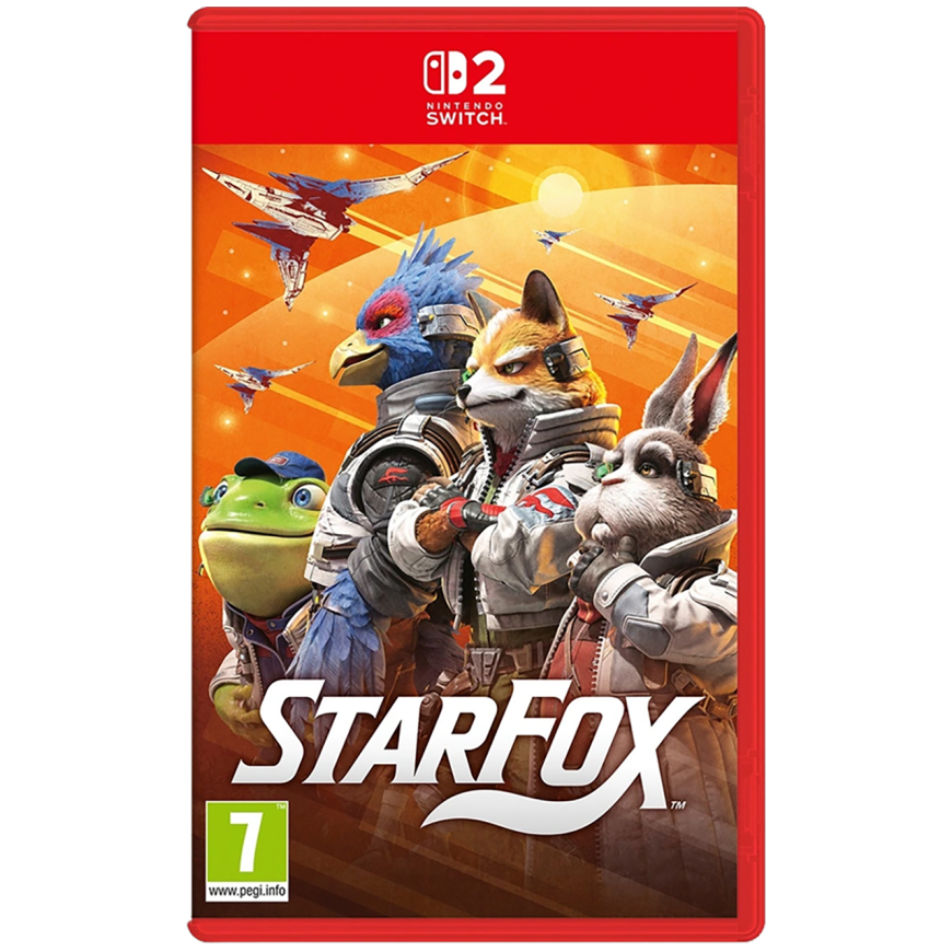 Игра Star Fox для Nintendo Switch 2 (полностью на английском языке)