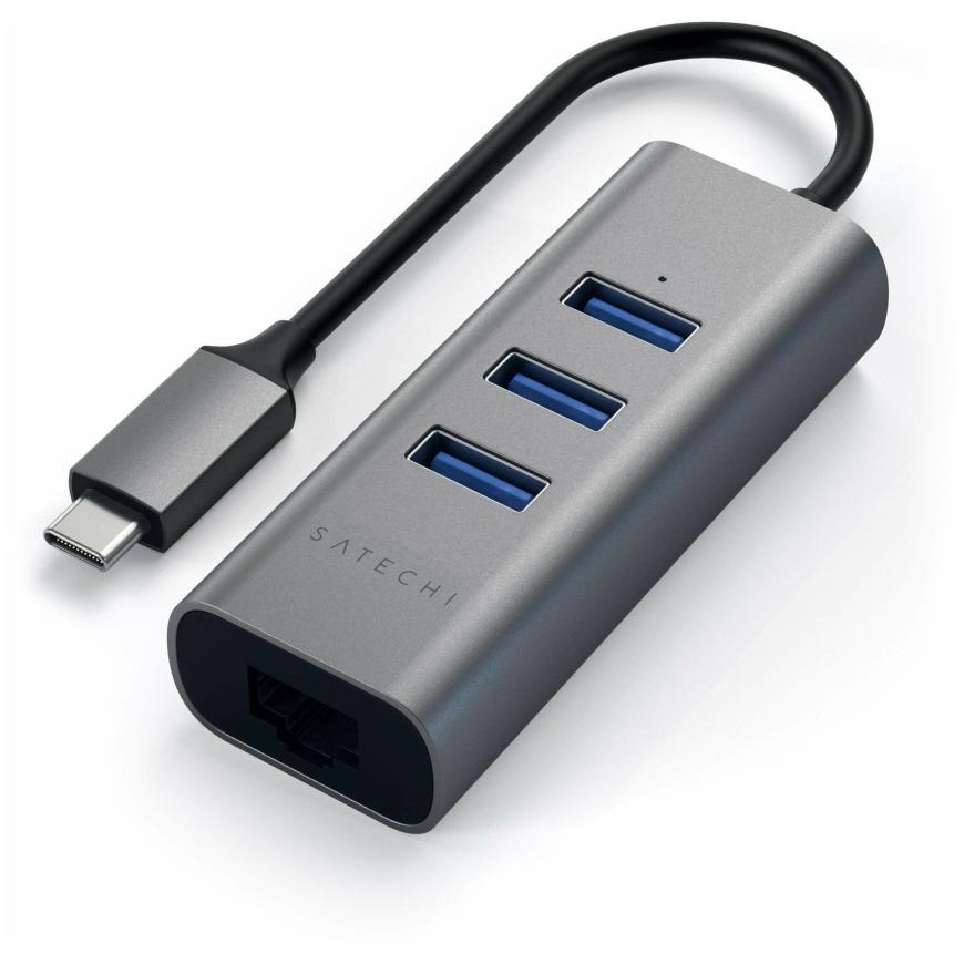 USB-Хаб Satechi с USB-C (ST-TC2N1USB31A)