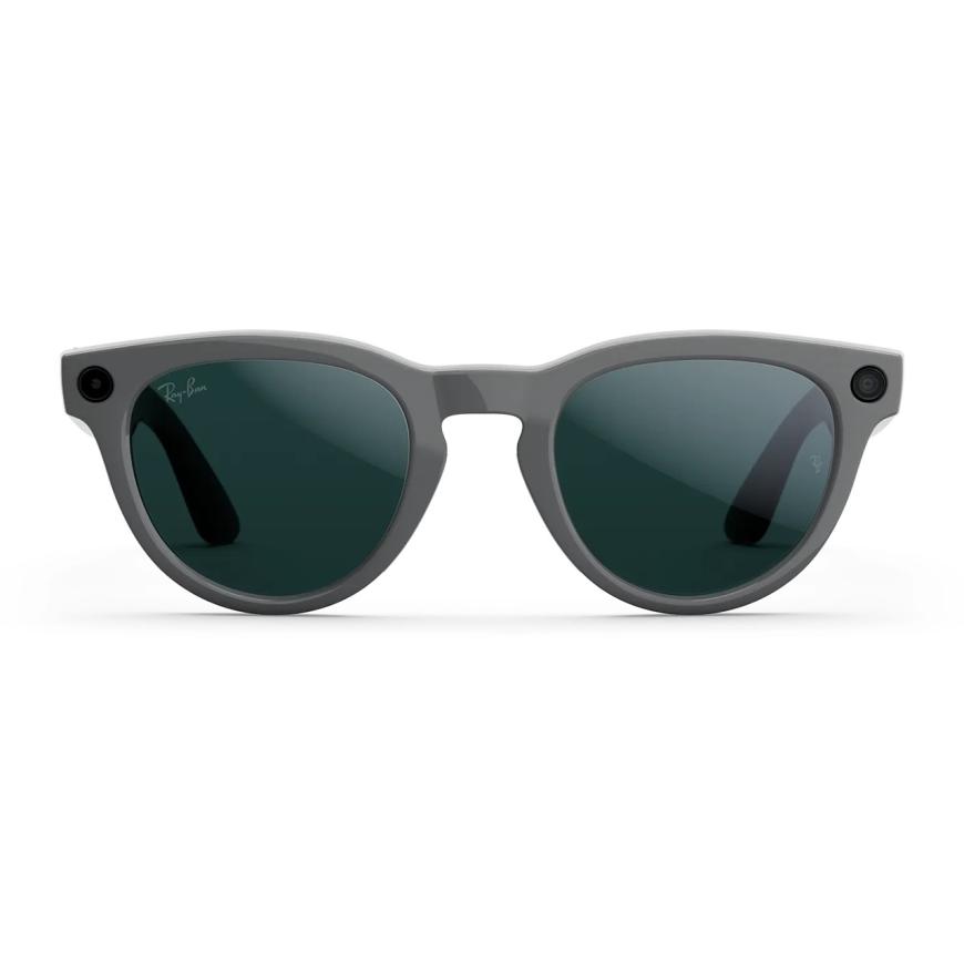Умные очки Ray-Ban Headliner (Gen 2) (Shiny Asteroid Grey/Emerald Transitions)