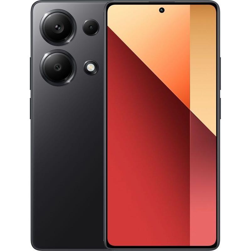 Смартфон Xiaomi Redmi Note 13 Pro 4G 8 ГБ + 256 ГБ («Полночный чёрный» | Midnight Black) (версия Global)