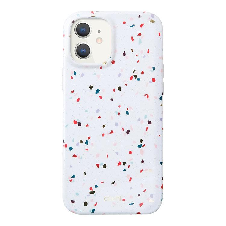 Защитный гибридный чехол Uniq Coehl Terrazzo для iPhone 12 mini