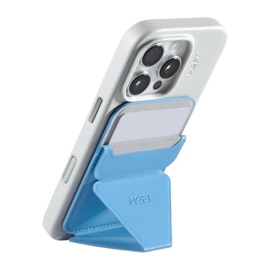 Кожаный чехол-бумажник MagSafe с подставкой MOFT Snap Stand & Wallet MOVAS