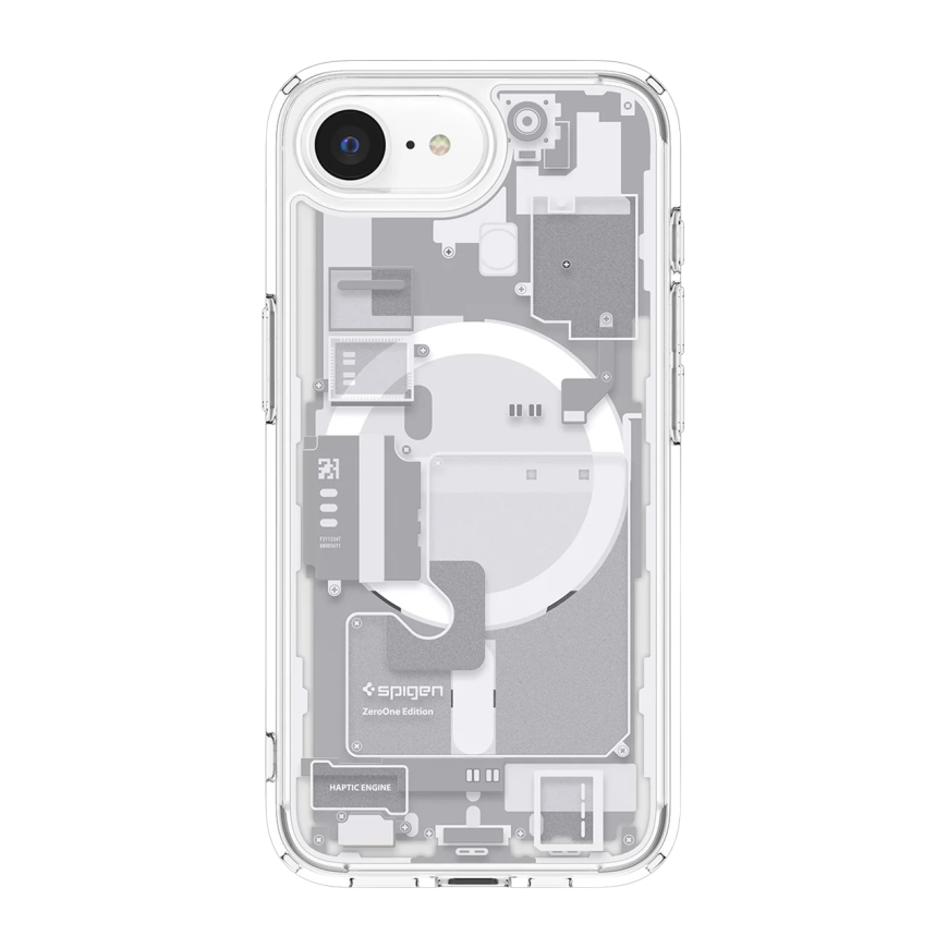 Пластиковый чехол MagSafe Spigen Ultra Hybrid Zero One MagFit для iPhone 16e