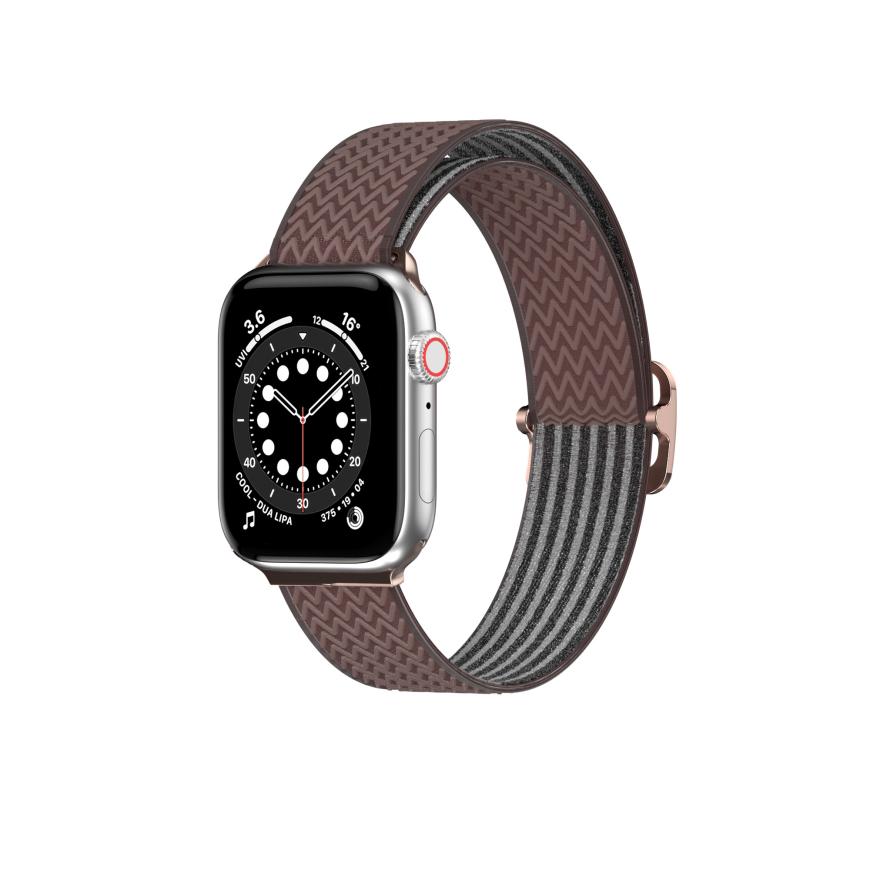 Нейлоновый браслет с цельной пряжкой SwitchEasy Wave для Apple Watch 38, 40, 41 и 42 мм