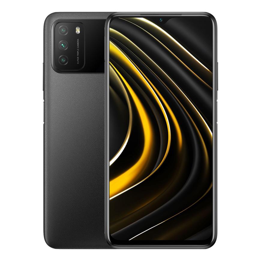 Смартфон Xiaomi POCO M3 4 ГБ + 128 ГБ (Чёрный | Power Black)