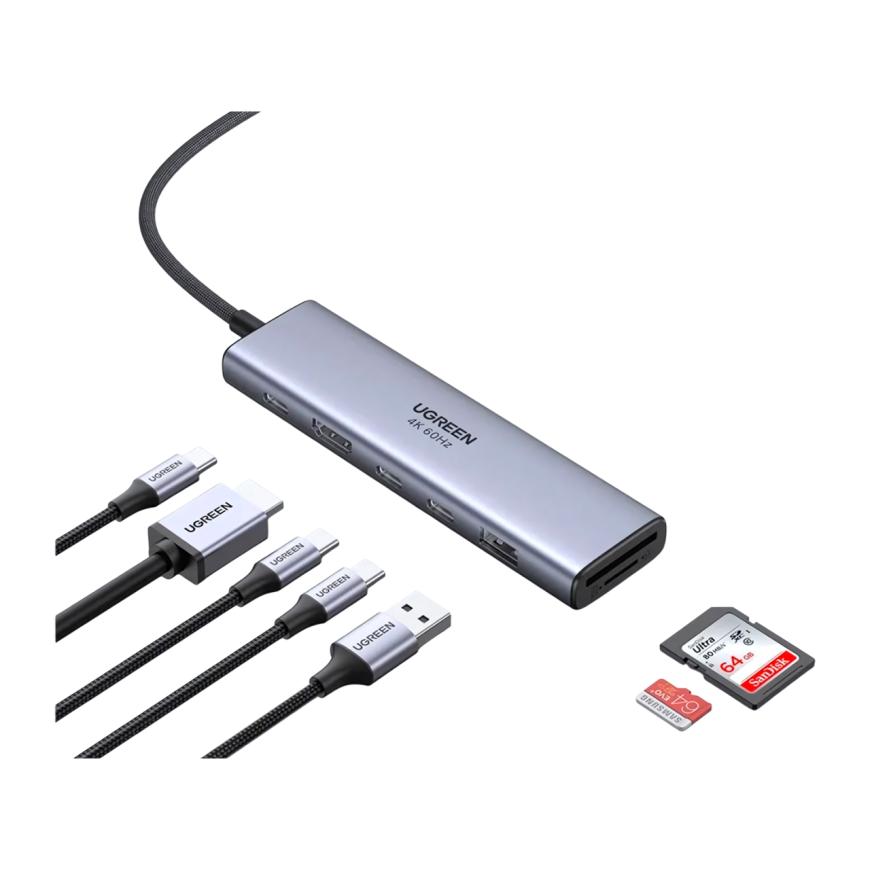 USB-Хаб Ugreen (USB-C) (CM511)