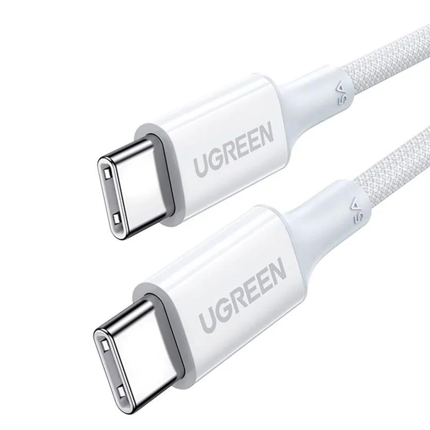 Кабель с нейлоновой оплёткой Ugreen USB-C (1,5 м) (US557)