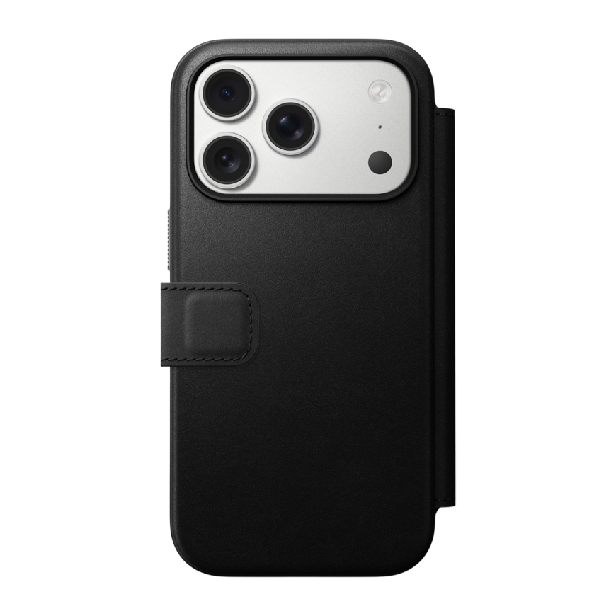 Кожаный чехол-книжка MagSafe Nomad Modern Leather Folio для iPhone 17 Pro