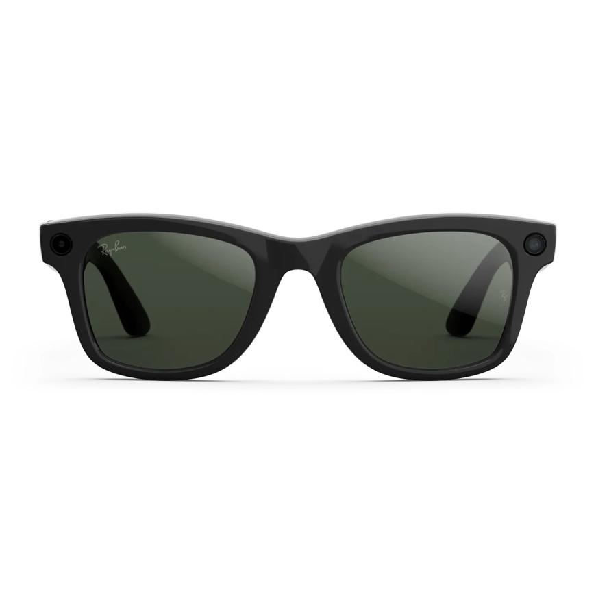 Умные очки Ray-Ban Wayfarer (Gen 2) (Shiny Black/Graphite Green Transitions)