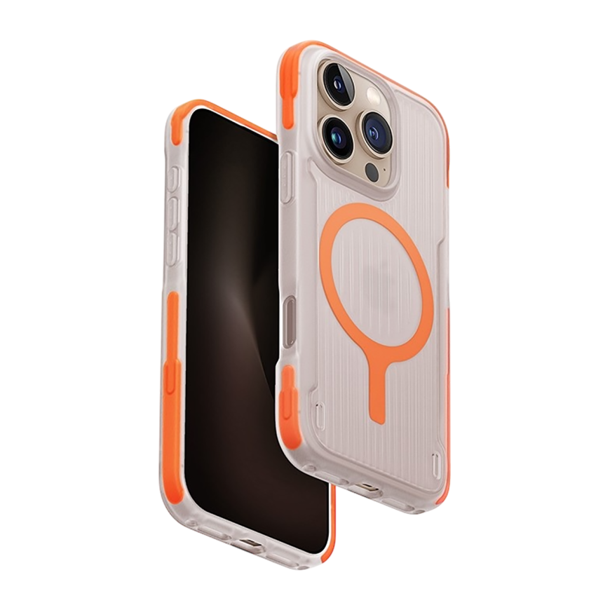 Прозрачный чехол MagSafe Uniq Combat Active для iPhone 16 Pro