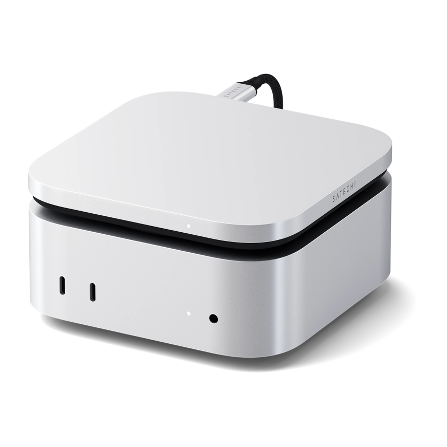 Корпус для SSD Satechi USB4 Slim NVMe Enclosure (USB-C) для Mac mini (M4 | 2024)