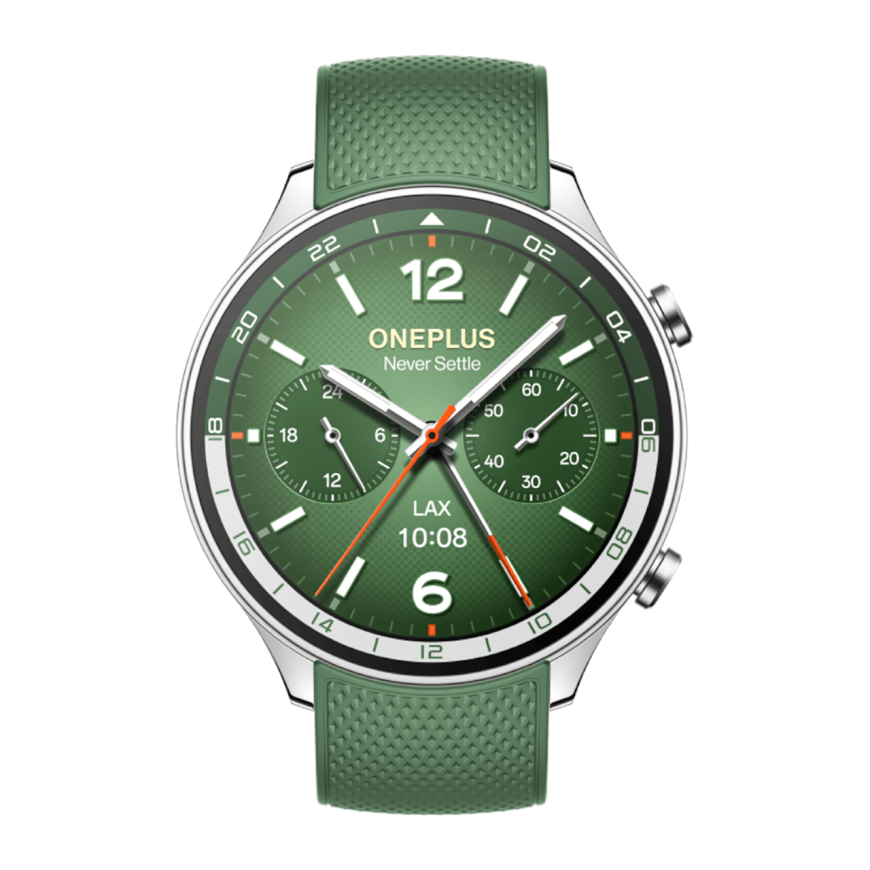 Умные часы OnePlus Watch 2R Forest Green, силиконовый ремешок (версия Global)