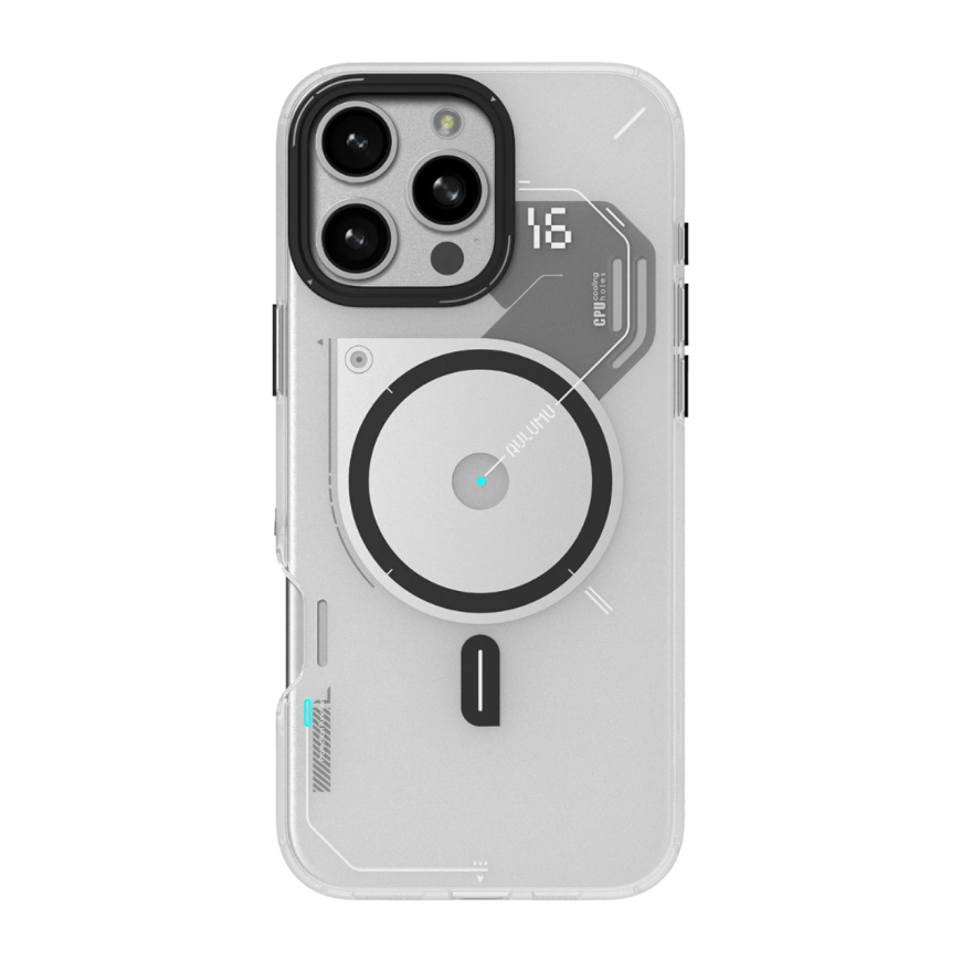 Термополиуретановый чехол MagSafe Aulumu A16 Frosted Case для iPhone 16 Pro