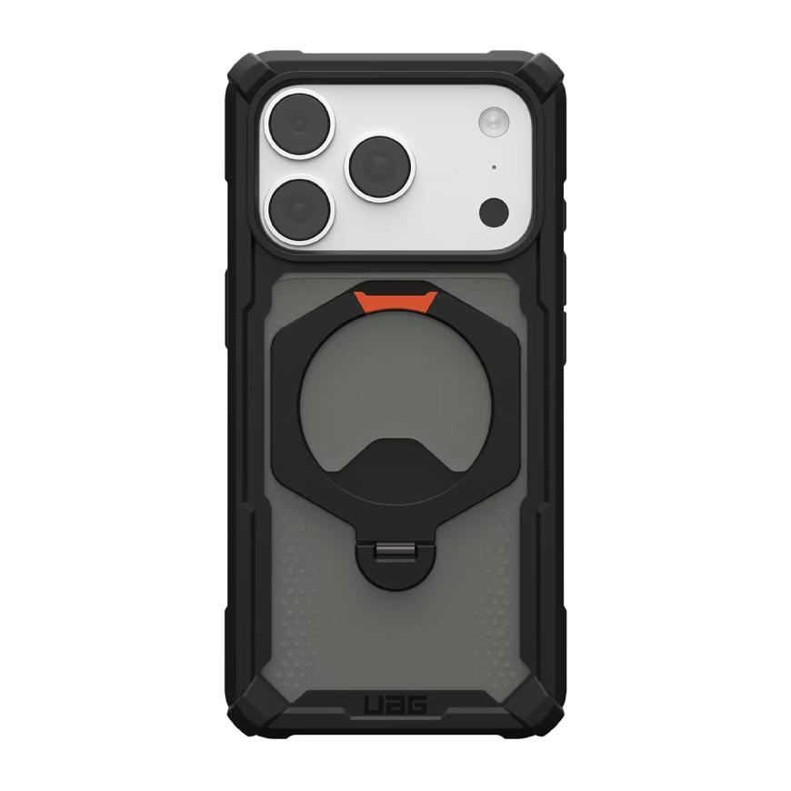 Защитный прозрачный чехол MagSafe с подставкой UAG Plasma XTE 360 для iPhone 17 Pro и 18 Pro