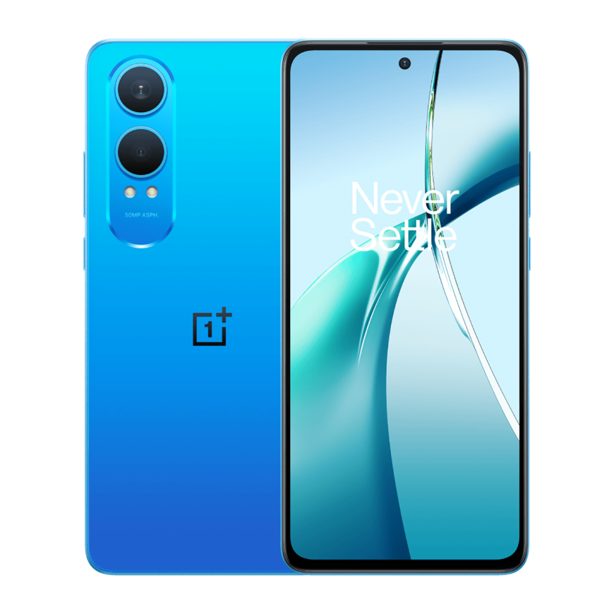 Смартфон OnePlus Nord CE4 Lite 5G 8 ГБ + 256 ГБ («Меганасыщенный голубой» | Mega Blue) (индийская версия)