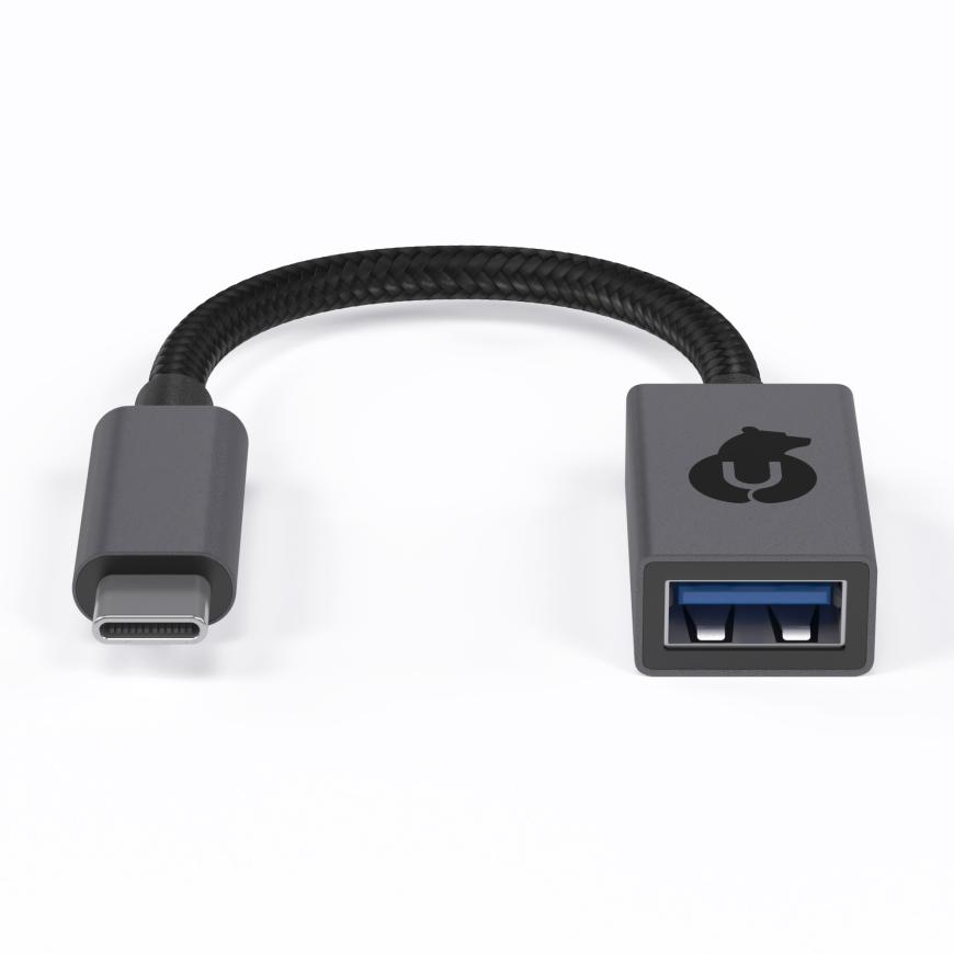 Адаптер uBear Link Connector USB-C — USB-A (USB 3.2 Gen 1)