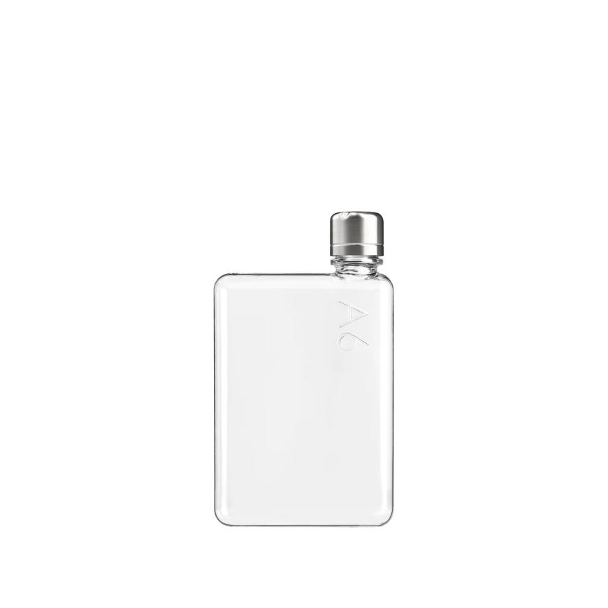 Прозрачная пластиковая бутылка memobottle A6 (375 мл)