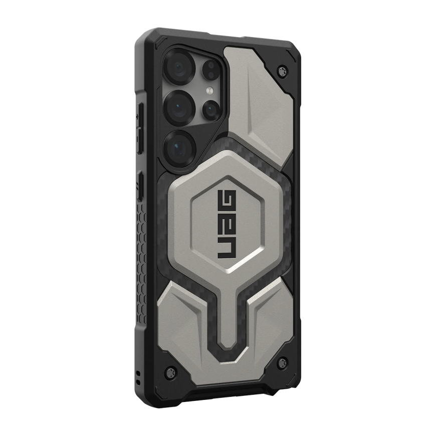 Защитный композитный чехол с поддержкой MagSafe UAG Monarch Pro для Samsung Galaxy S25 Ultra - фото 7