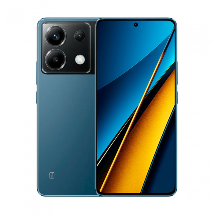 Смартфон Xiaomi POCO X6 12 ГБ + 256 ГБ (Синий | Blue) (версия Global)