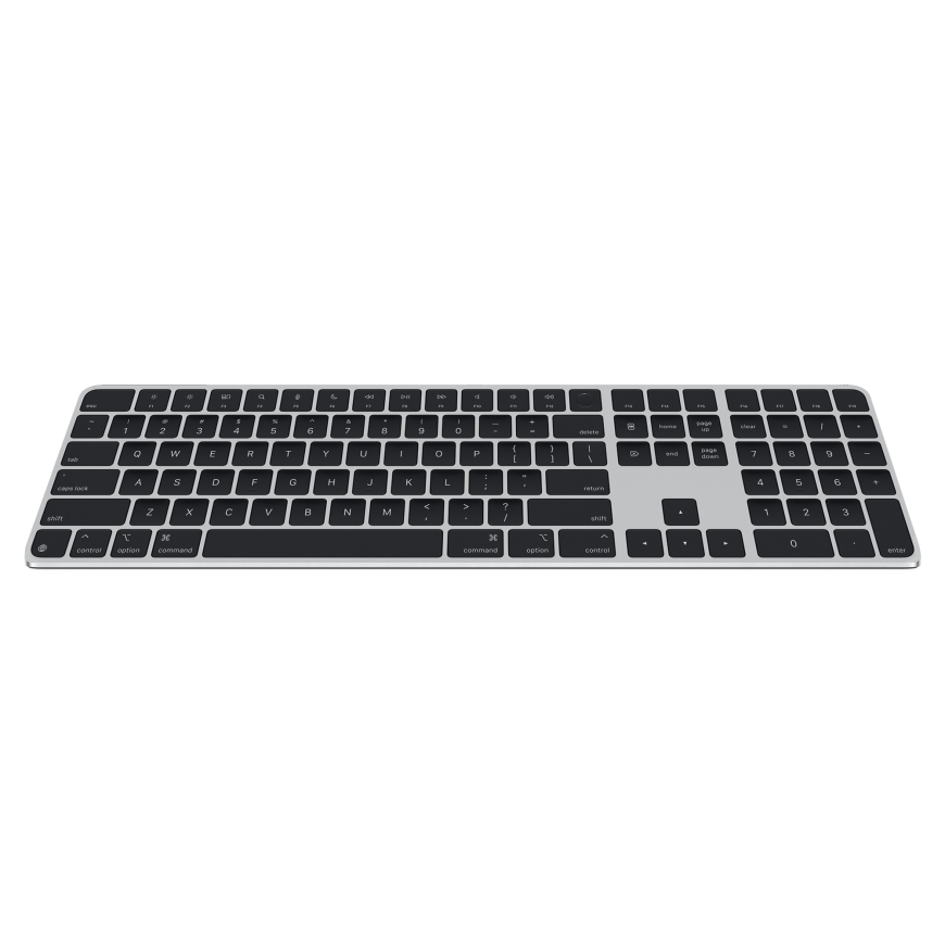 Беспроводная клавиатура Apple Magic Keyboard с Touch ID и цифровой панелью (USB-C) (Чёрный | Black)