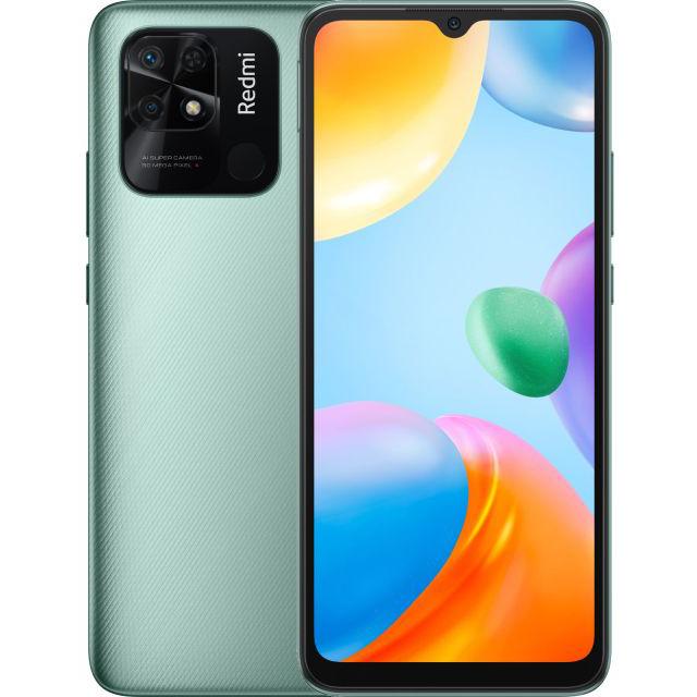 Смартфон Xiaomi Redmi 10C 4 ГБ + 64 ГБ («Зеленая мята» | Mint Green)
