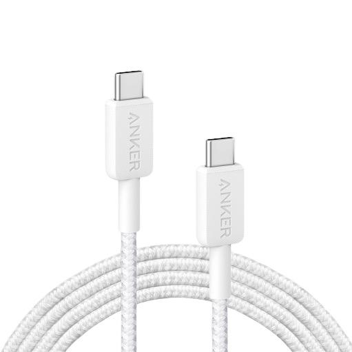 Кабель с оплёткой Anker 322 PowerLine USB-C (USB 2.0) (0,9 м) (A81F5)