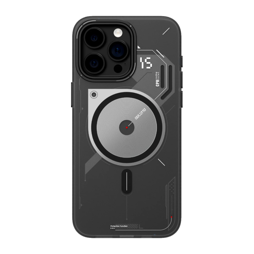 Термополиуретановый чехол MagSafe Aulumu A15 Frosted Case для iPhone 15 Pro