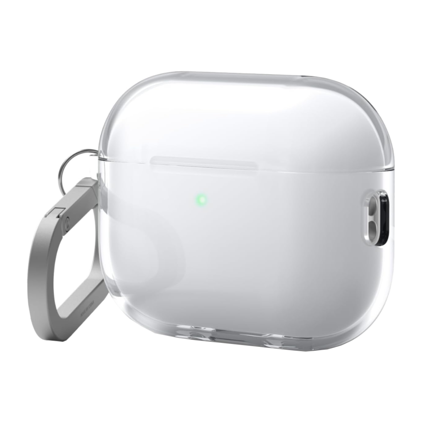 Прозрачный чехол с карабином elago Clear Hang Case для AirPods Pro 3