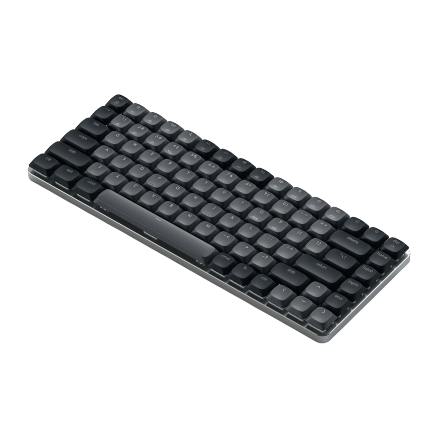 Ультратонкая беспроводная механическая клавиатура Satechi SM1 Slim Mechanical Backlit Bluetooth Keyboard - фото 1