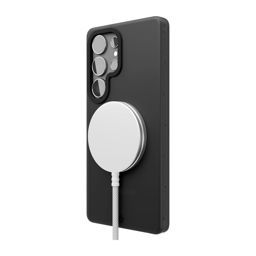 Гибридный чехол с поддержкой MagSafe VLP Moon Case для Samsung Galaxy S25 Ultra - фото 3