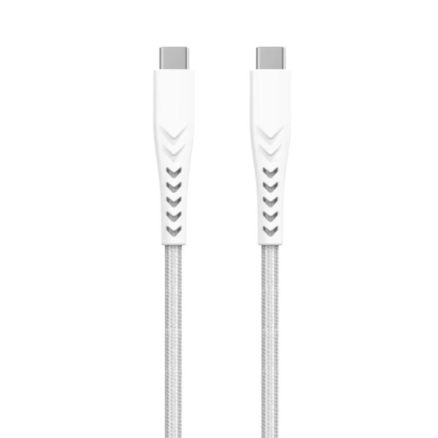 Кабель с нейлоновой оплёткой LYAMBDA USB-C (0,5 м)