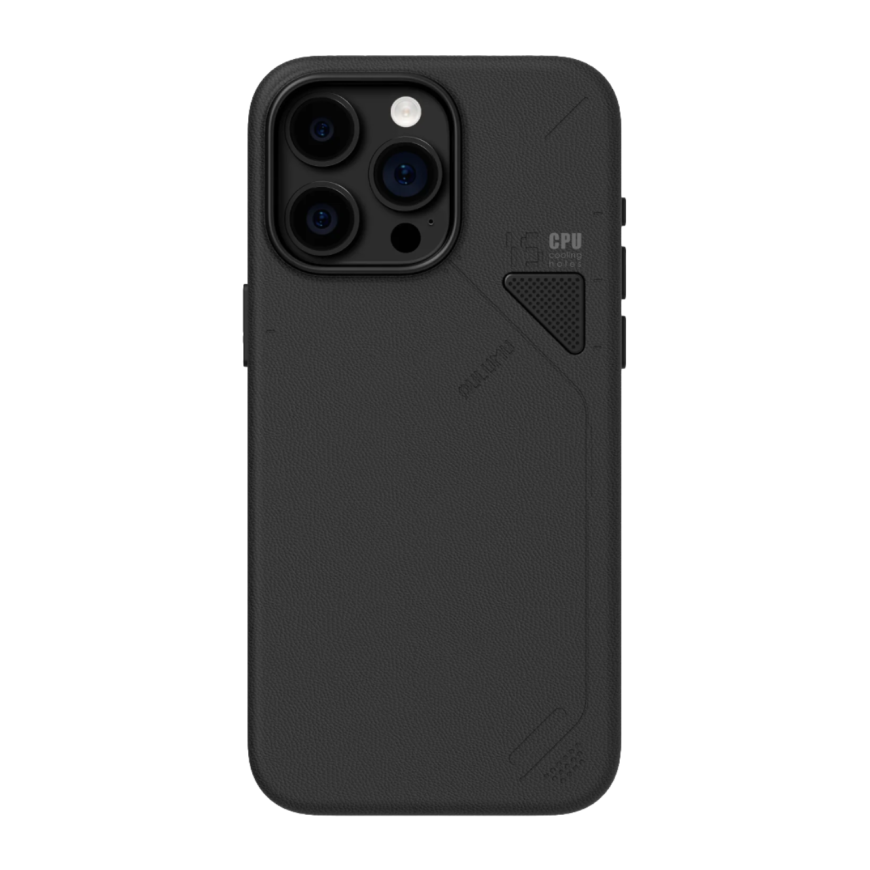Кожаный чехол MagSafe Aulumu A15 Vegan Leather Case для iPhone 15 Pro Max