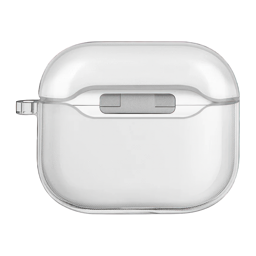 Термополиуретановый чехол с карабином Uniq Glase для AirPods 4 - фото 1